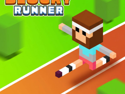 Blocky Runner background