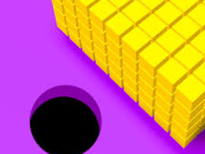 Color Hole 3D background