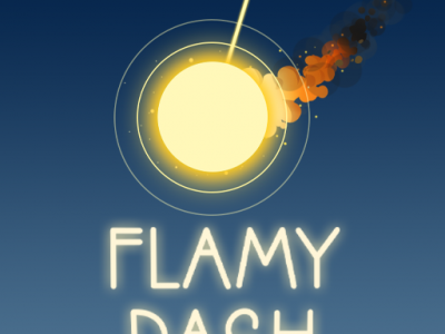 Flamy Dash background