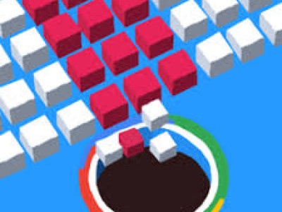 Hole 3D: Color Block background