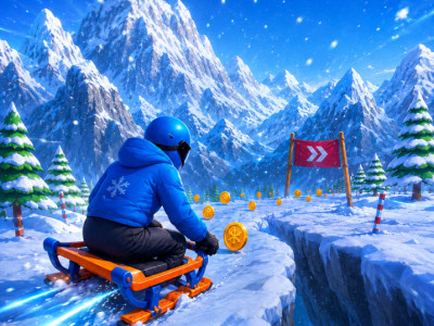 Snow Rider 3D background