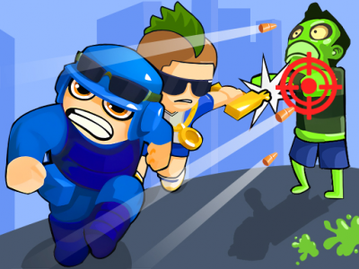 Zombie Royale Io background