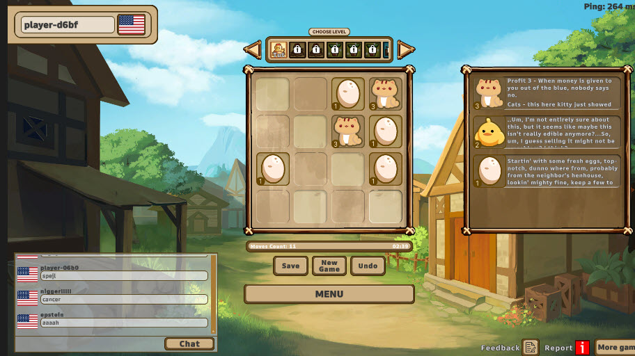 2048 rogue screenshot