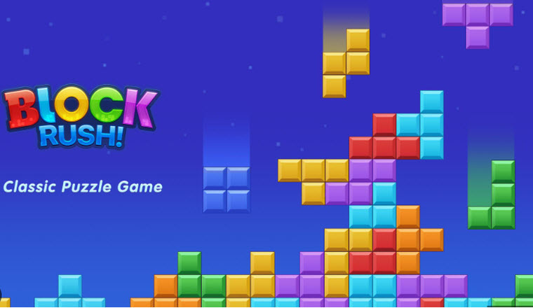 blocky rush screenshot