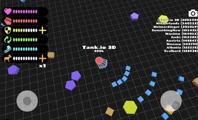 tanks 3d io screenshot