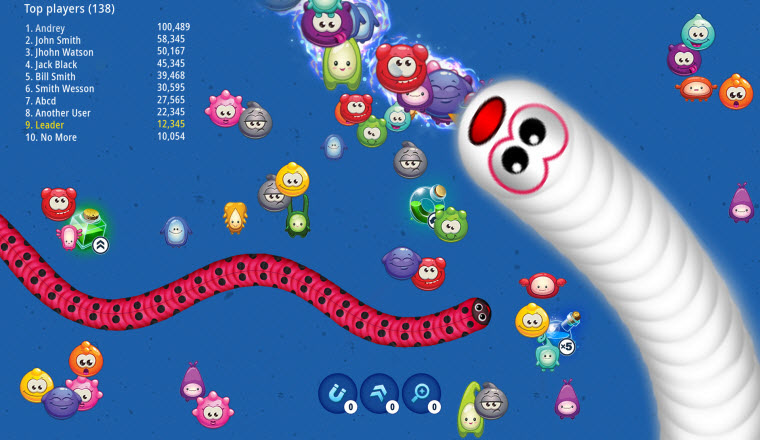 worm zone screenshot