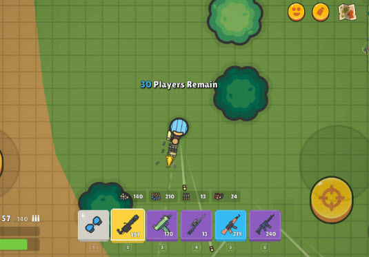 zombie royale io screenshot